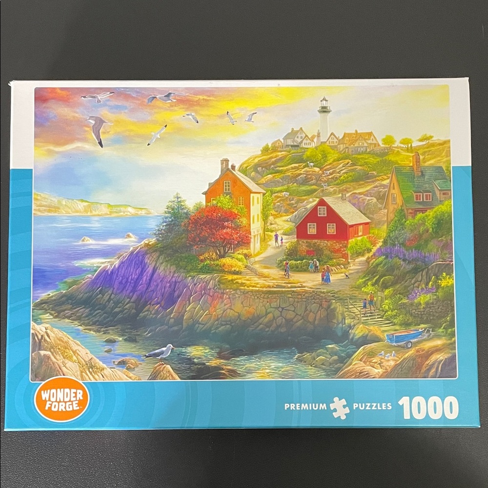 Wonder Forge 1000 Piece Lighthouse Jigsaw Puzzle